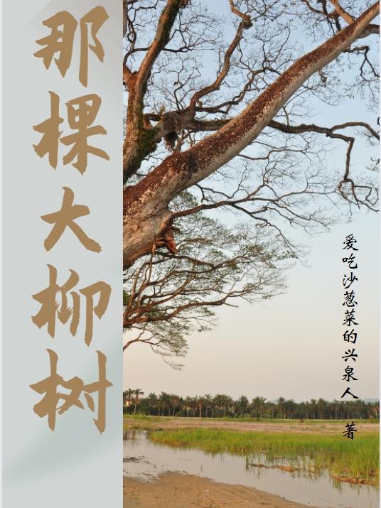 那两棵大柳树的枝干,在寒风中刺向苍穹