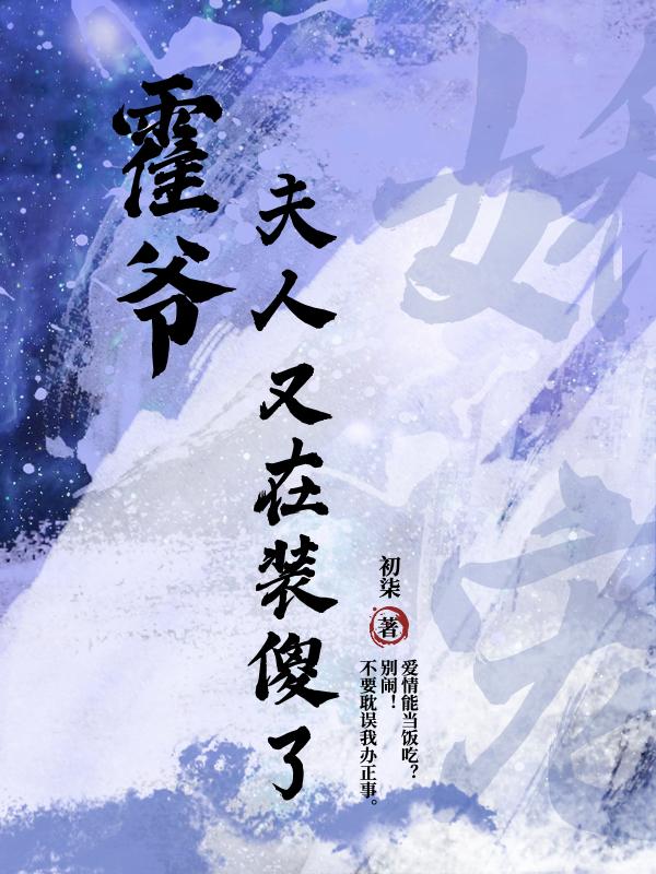 霍爷,夫人又去摆摊